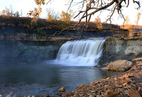 Morning Waterfall