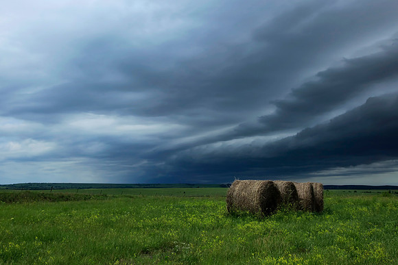 Storm Front Across the Flint Hills