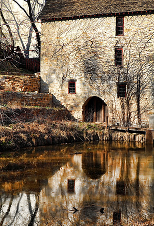 Old Mill Reflection