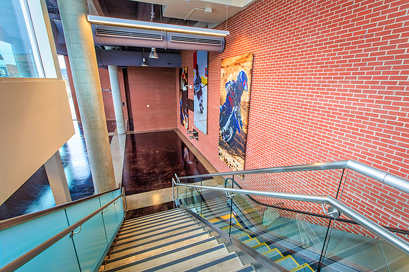 Landing Second to First Floor Stairs