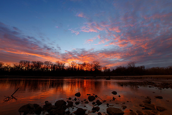 Arkansas River Reflection