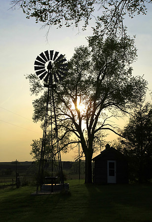 Farm Sunset